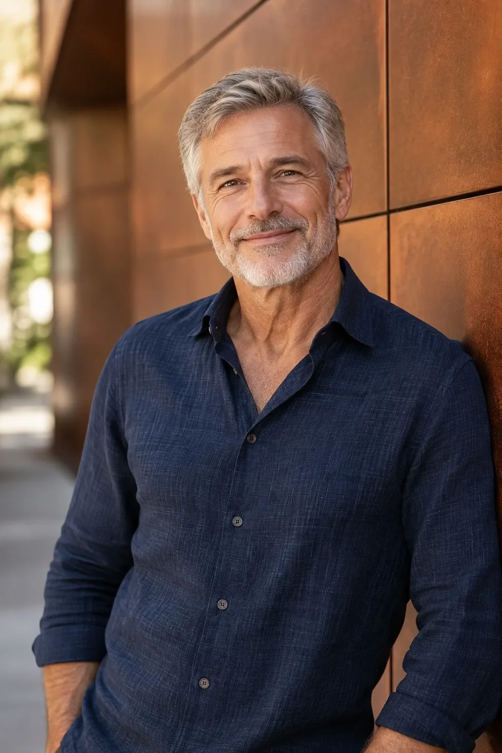 Illustrative man smiling, not a patient or treatment outcome